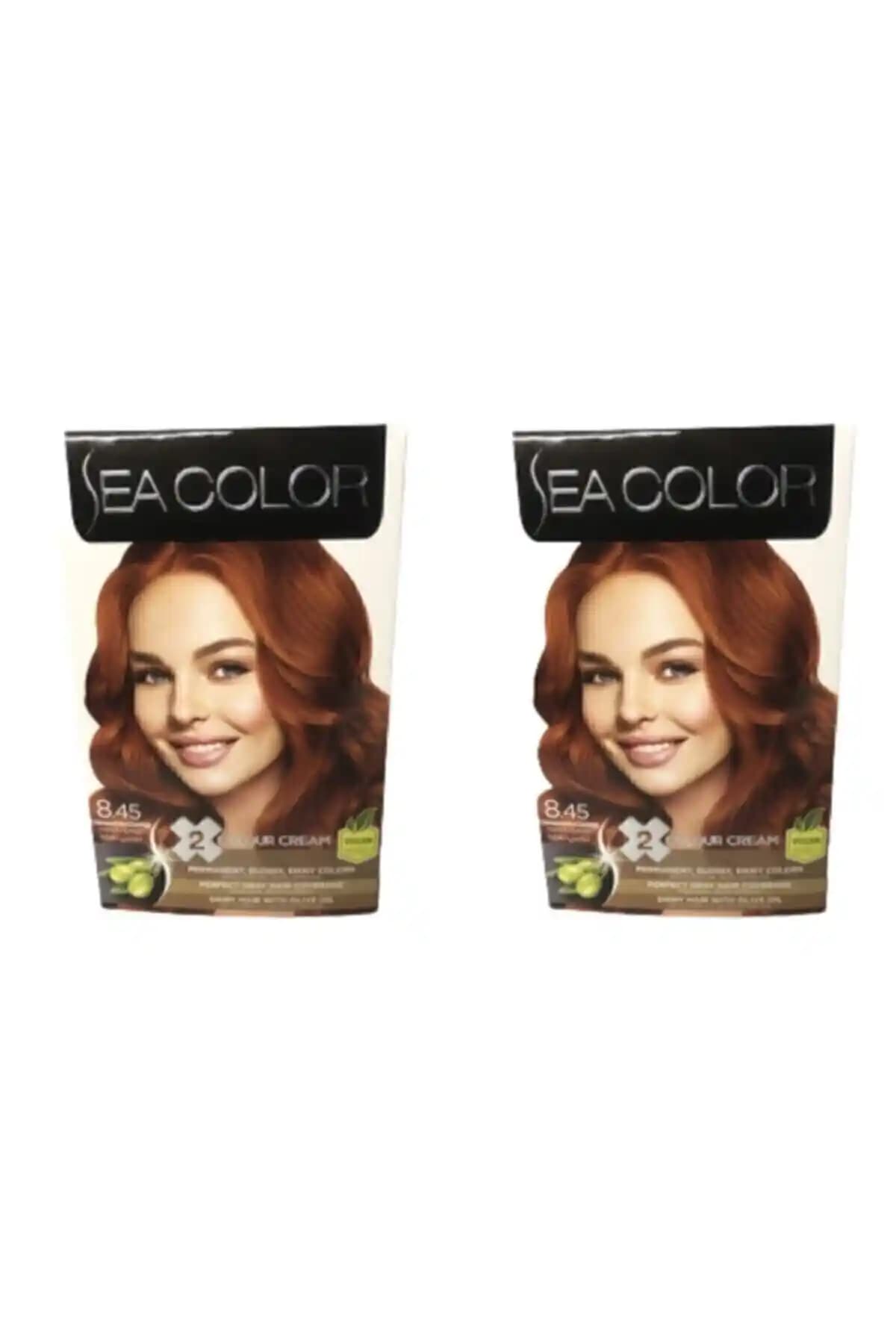 Sea Color Tarçın Bakır Saç Boyası 8,45 Kalıcı ve Parlak Renk Sunar