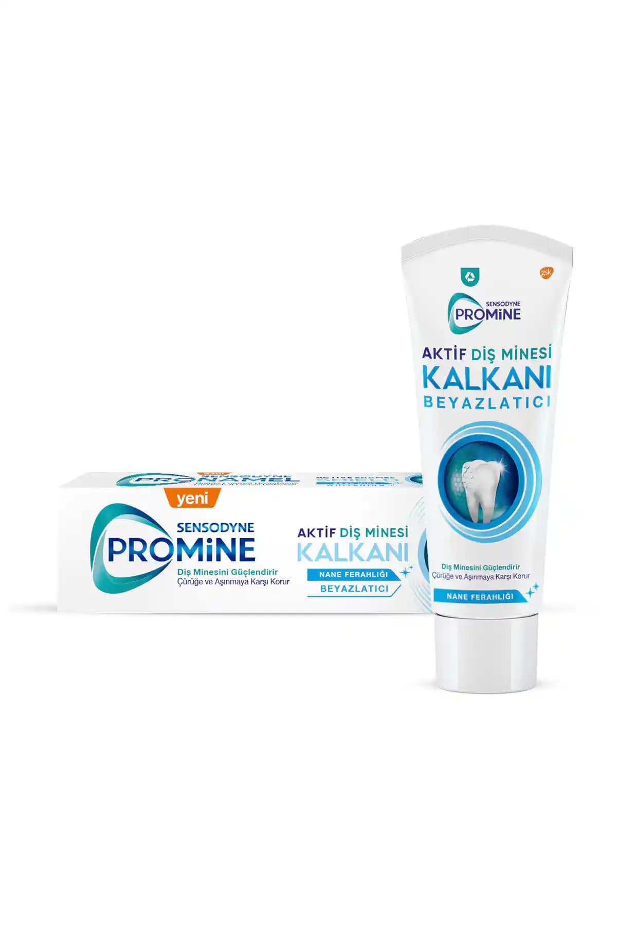 Sensodyne Promine Aktif Diş Minesi Kalkanı Beyazlatıcı Diş Macunu: Hassasiyet ve Beyazlatma Çözümü