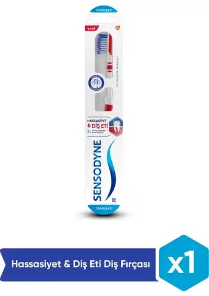 Sensodyne Yumuşak Kıllı Manuel Diş Fırçası Hassas Dişler ve Diş Eti Sağlığı İçin Uygun