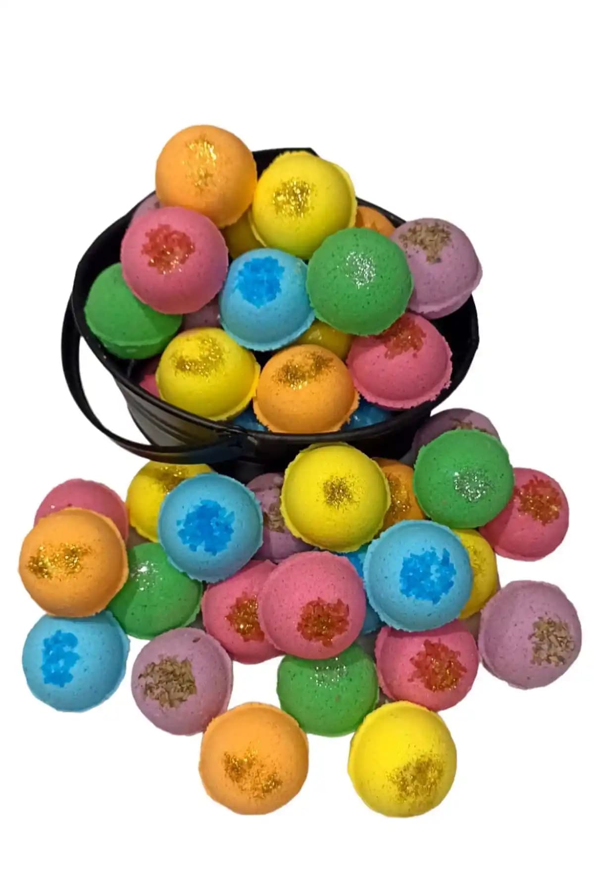 Star Bomb 50 Adet Karışık Banyo Nem Bombası Doğal ve Aromaterapik Spa Deneyimi