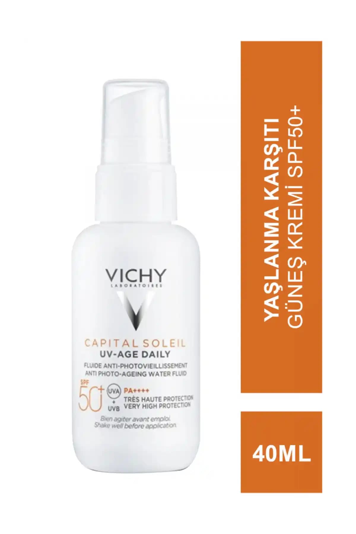 Vichy Capital Soleil UV Age Daily SPF 50+ Güneş Koruyucu: Yüksek Koruma ve Cilt Sağlığı İçin