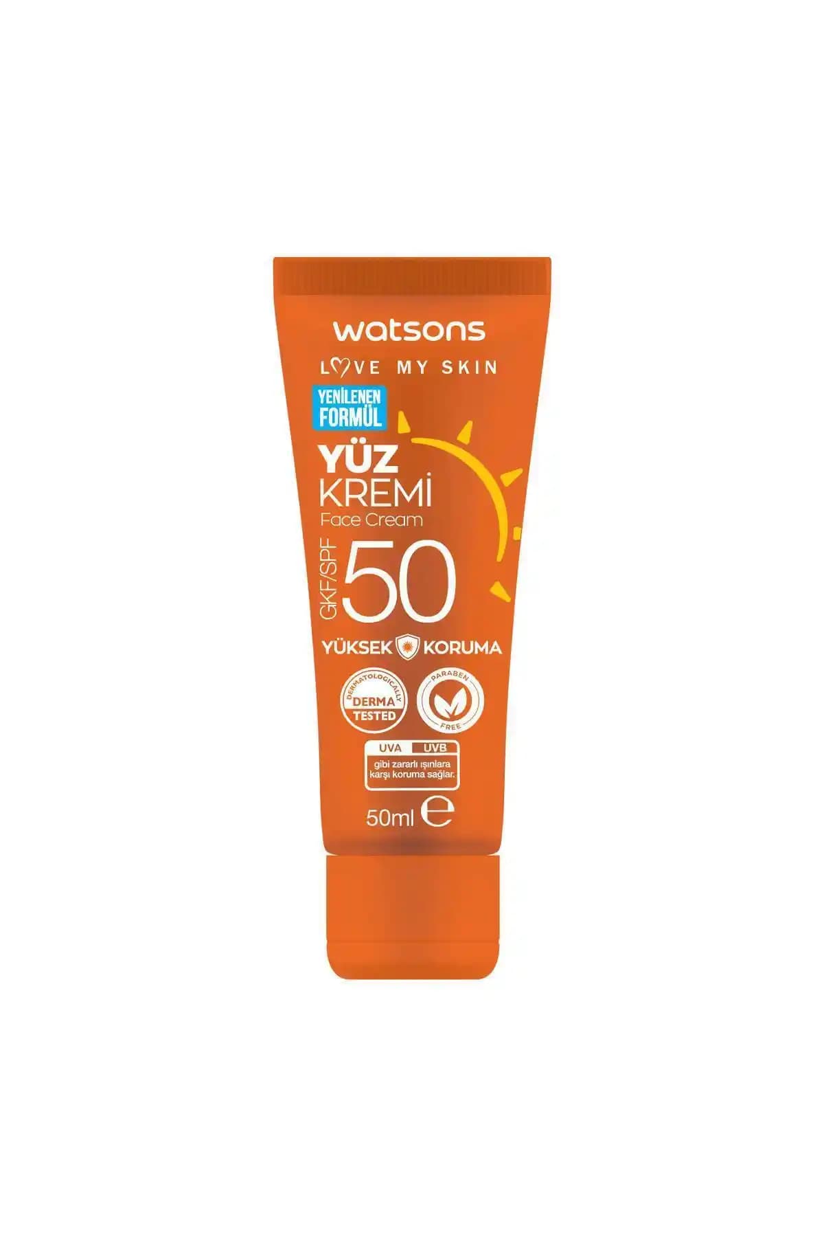 Watsons SPF 50 Yüz Güneş Kremi: Günlük Koruma ve Hafif Formülüyle Cilt Sağlığı