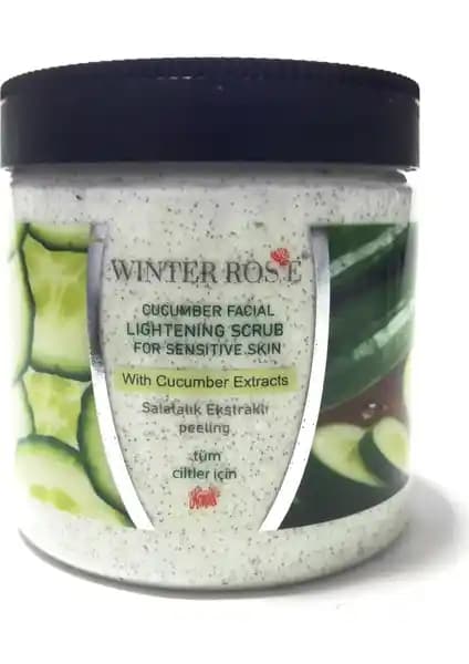 Winter Rose Salatalık Ekstraklı Peeling: Hassas ve Karma Ciltler İçin Doğal ve Etkili Bakım Ürünü