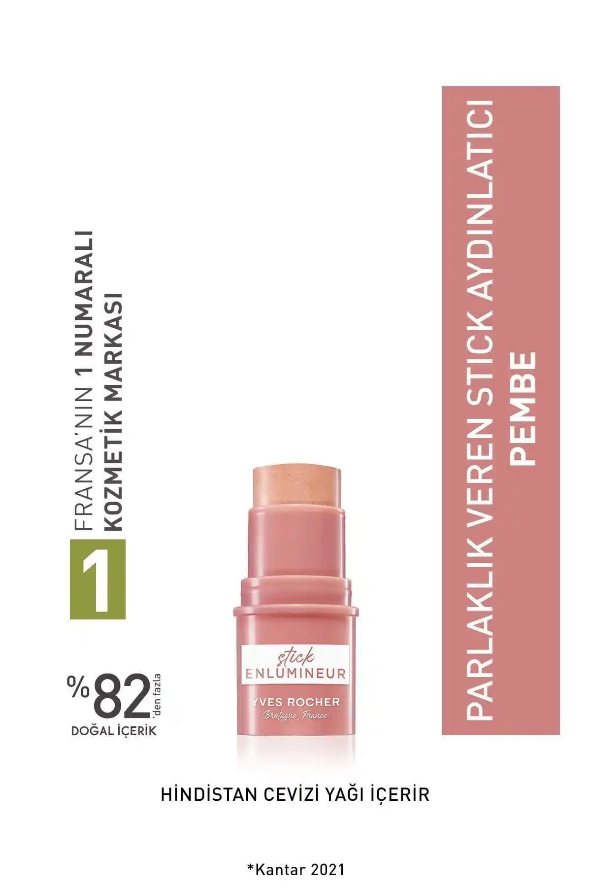 Yves Rocher Parlaklık Veren Stick Aydınlatıcı: Doğal Işıltı ve Kolay Kullanım Özelliği