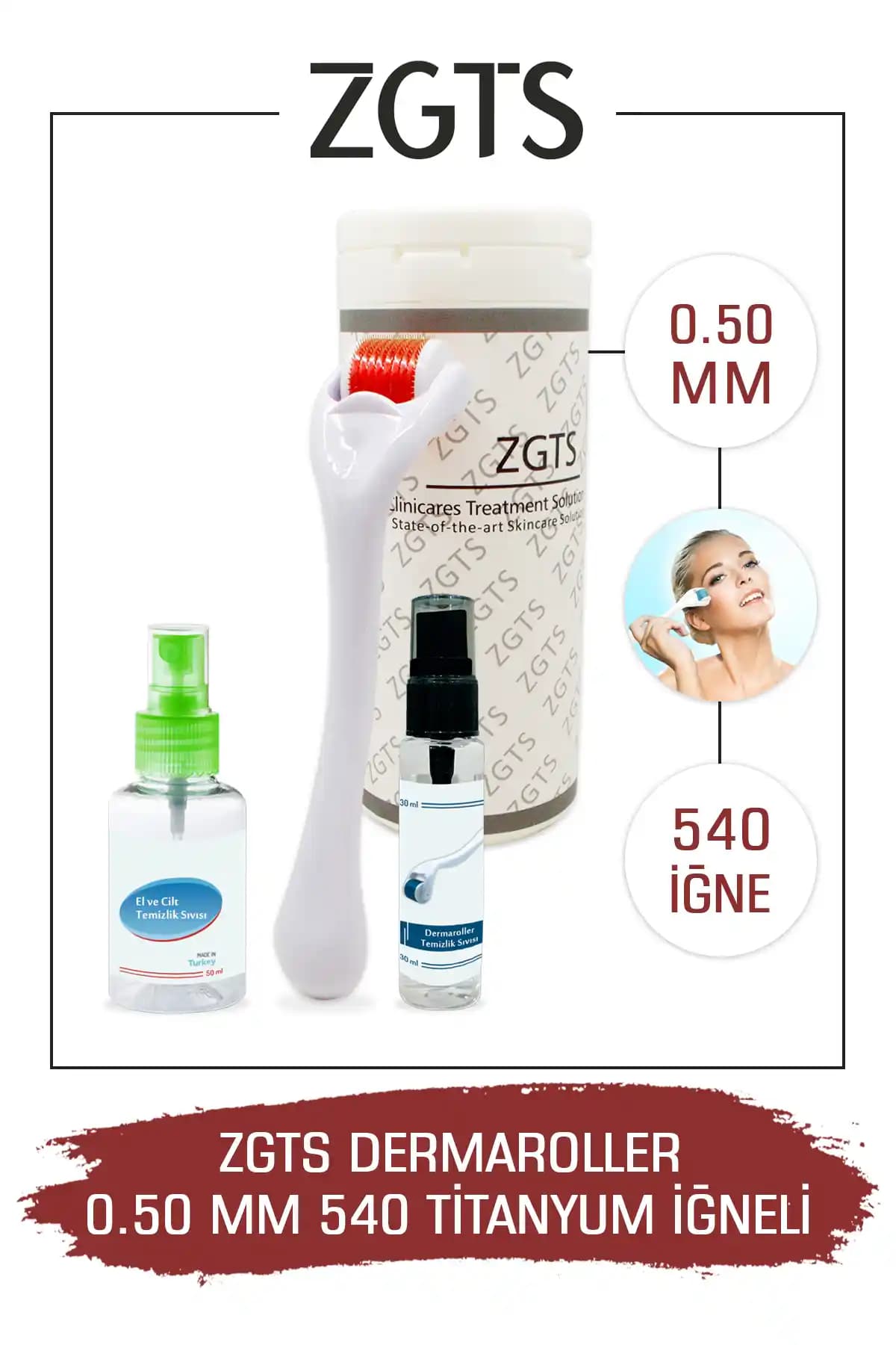 Zgts Dermaroller 0.50 Mm Titanyum 540 İğneli Cilt Yenileme Aracı İncelemesi