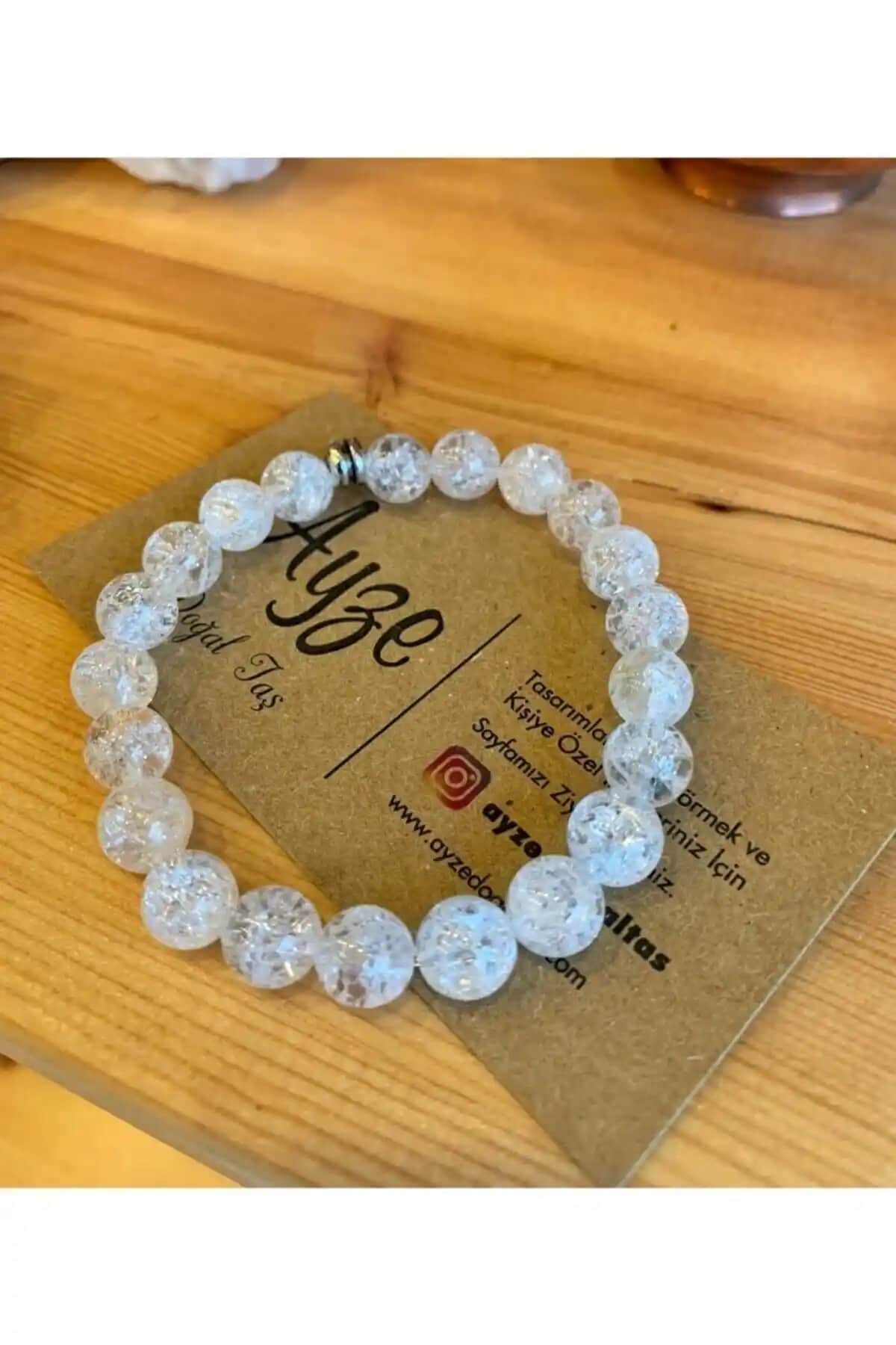 AYZE Doğal Taş Necef Bileklik: Şık ve Doğal Tasarım ile Enerji Dolu Takı Seçeneği