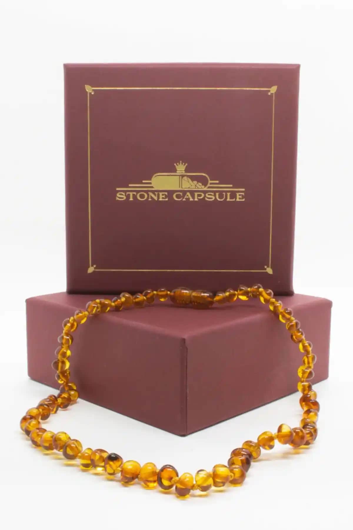 Baltık Kehribar Yetişkin Kolye: Doğal Sağlık ve Estetik Birlikteliği