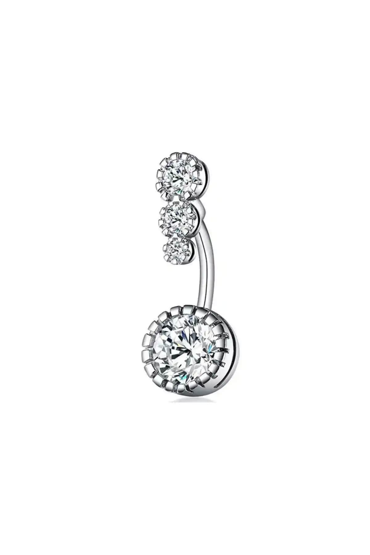 Göbek Piercing Karşılaştırması: Dört Sıra Taşlı ve Lotus Çiçek Tasarımları