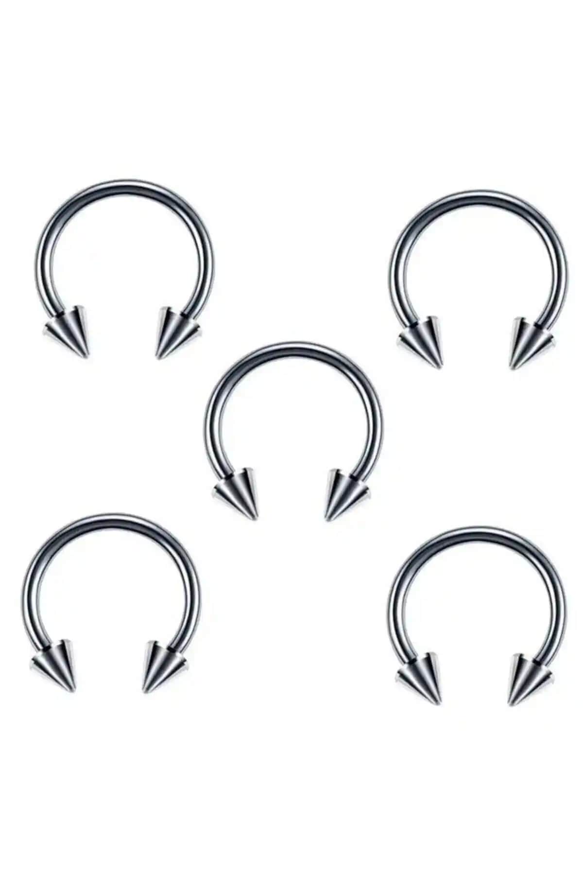 Jaida Moda Piercing Setleri Karşılaştırması: 316l Cerrahi Çelik ve Gümüş Renkli Modeller