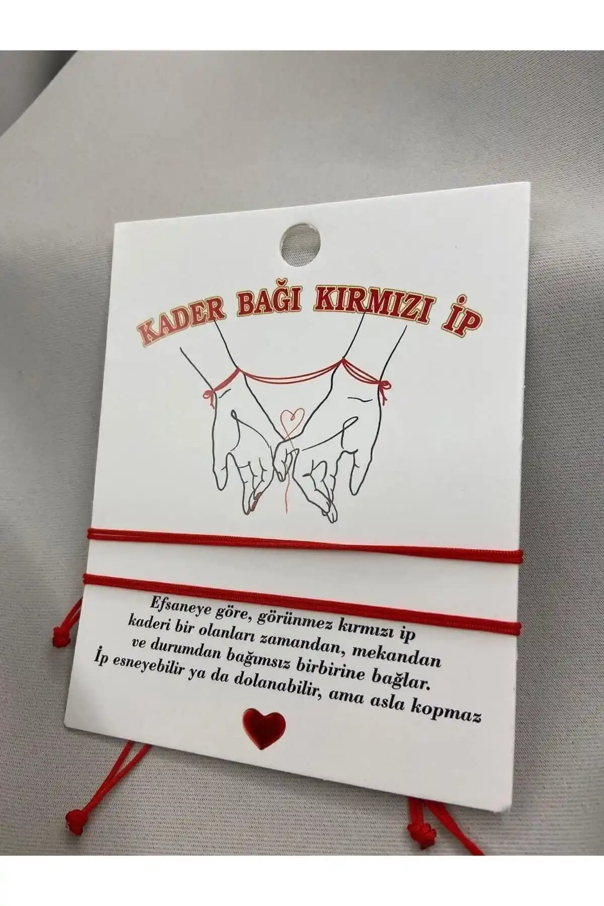 Kaderin Kırmızı İpliği Bileklik Seti Doğal Taş ve Zarif Tasarımıyla Şıklık Sunar