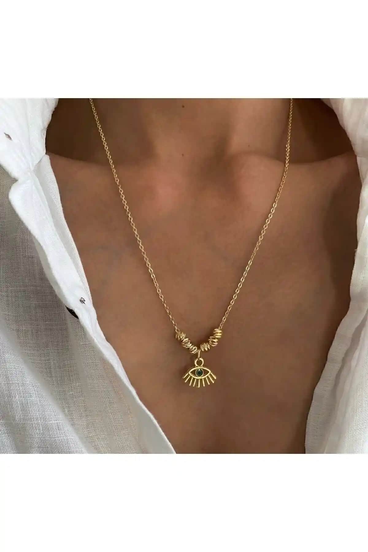 MagicStone Dorika Sport Nazar Gözlü Kolye: Şıklık ve Koruma Bir Arada