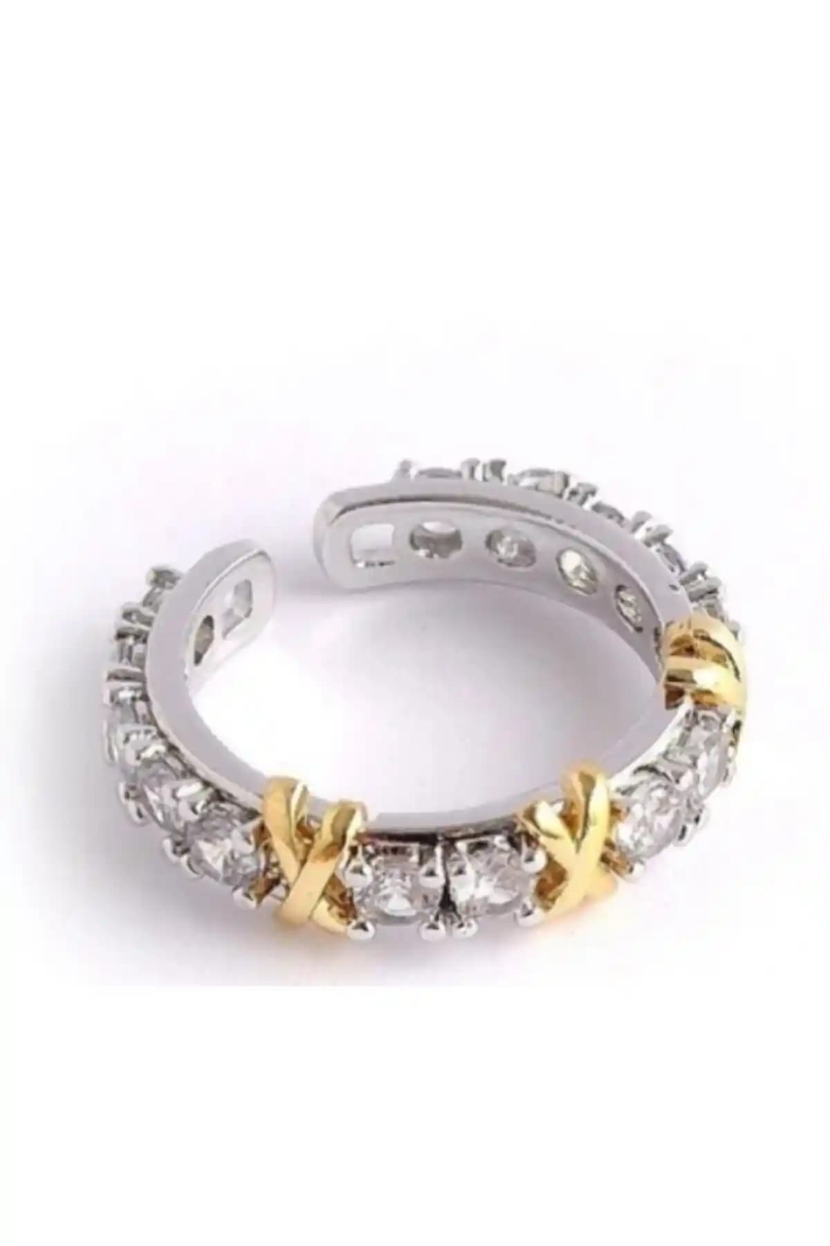NİLLS STORE Özel Seri Ayarlanabilir Tiffany X Yüzük: Şıklık ve İşlevselliğin Birleşimi