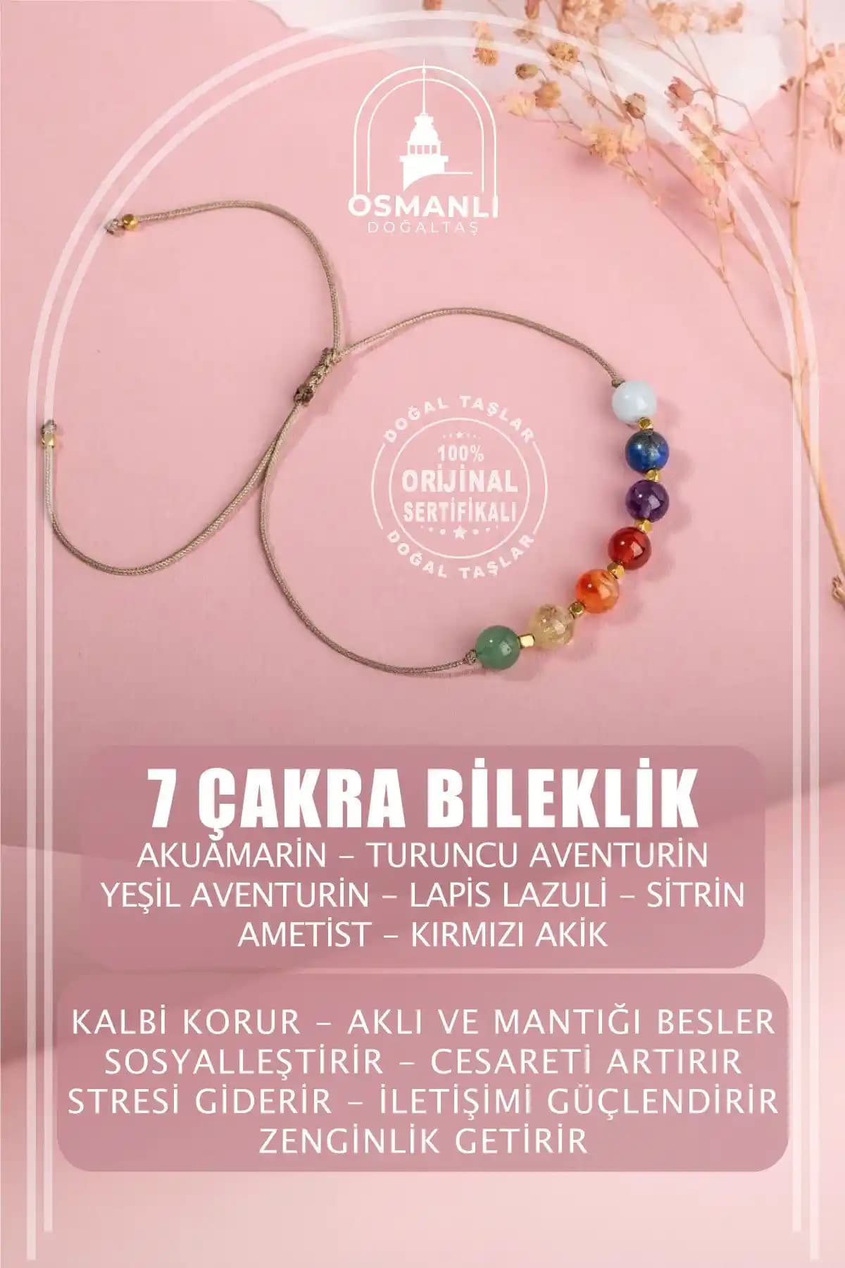 Osmanlı Doğal Taş Çakra Bileklikleri Karşılaştırması ve Seçim Rehberi