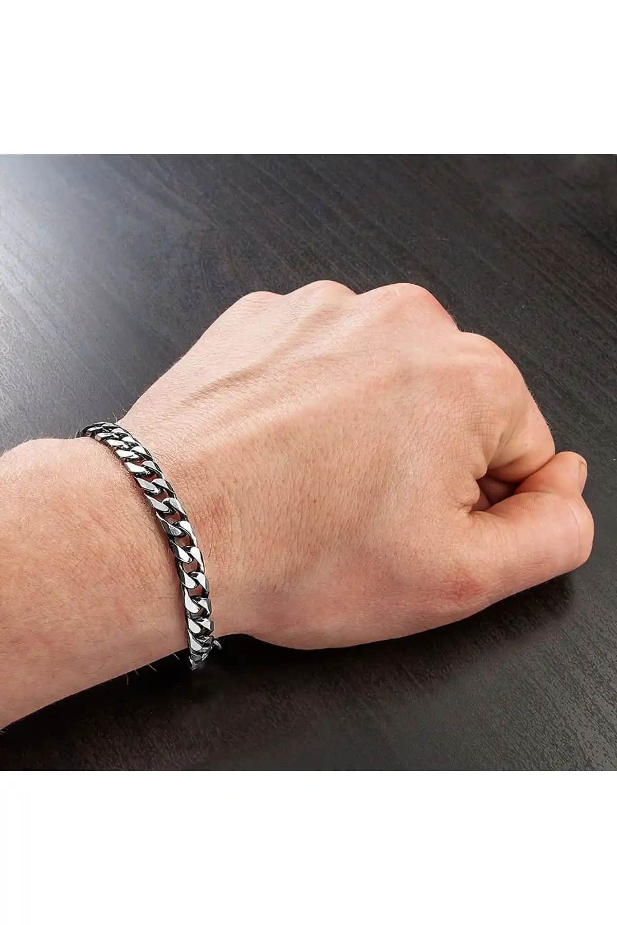 Rupen Kraft Tasarımı Uniseks Gümüş Bakla Zincir Bileklik İncelemesi