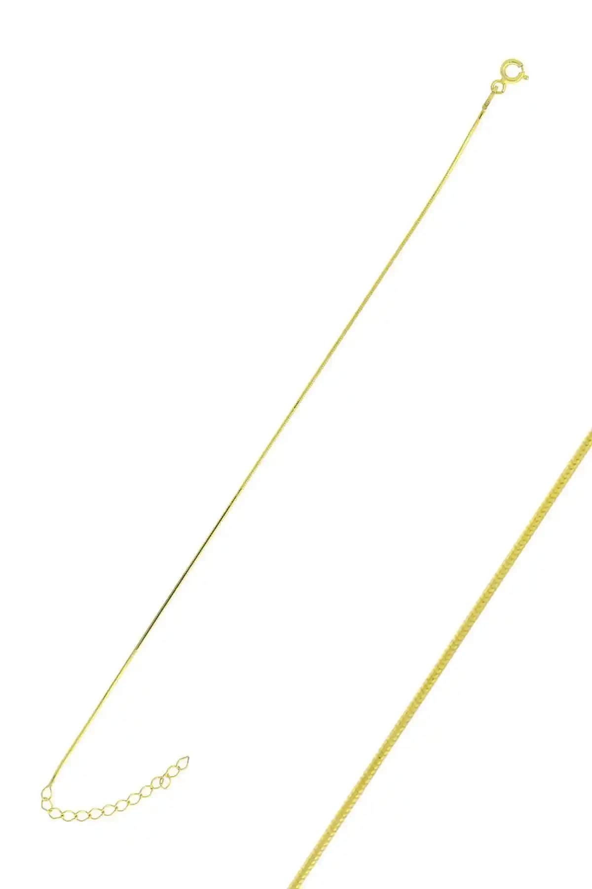 Söğütlü Silver Gümenüş Yalızlı Yılan Zincir Bileklik: Zarif ve Dayanıklı Tasarım