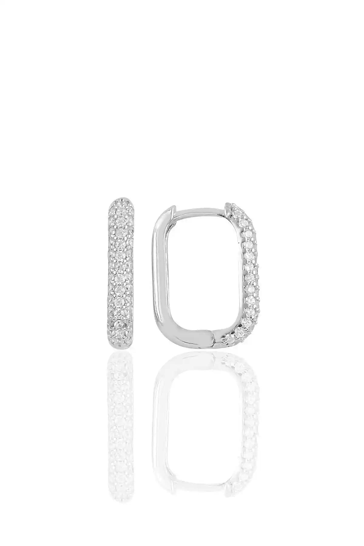 Söğütlü Silver Gümüş Rodyumlu Zirkon Taşlı Küpe ile Ring Küpe Karşılaştırması