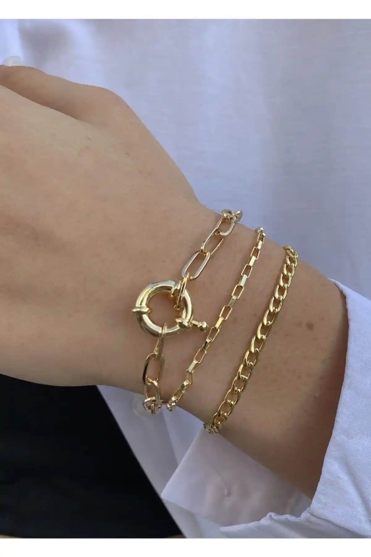Takı Tarzım 3'lü Set Kombin Bileklik: Şık ve Dayanıklı Aksesuar Seçeneği