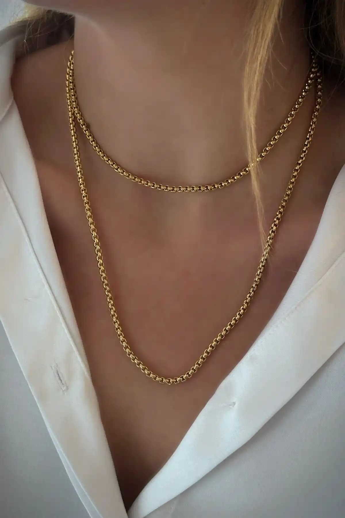 Trend ve Şık Tasarımıyla Dikkat Çeken Uzun Zincirli Deri Kolye Ürün Tanıtımı ve İnceleme