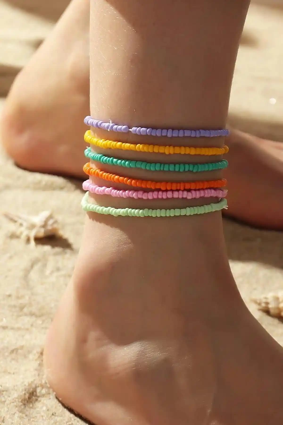 Yeni Obsessions Gypsy Girl Boncuk Halhal Seti: Estetik ve Zarif Takı Tasarımı