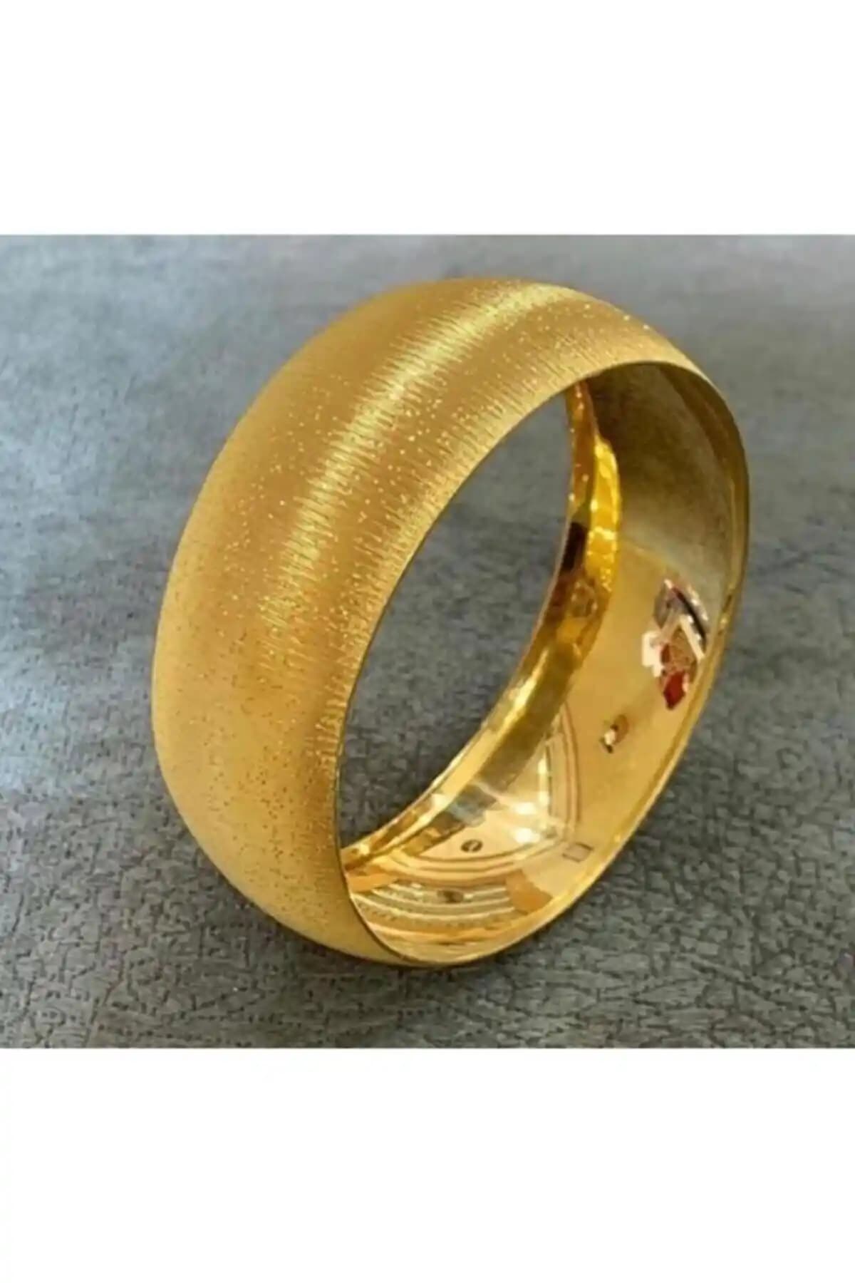 Yılz Gold 22 Ayar Altın Kaplama Bilezik Modern ve Şık Tasarım ile Günlük Kullanım İçin