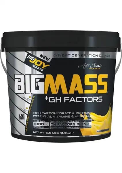 Bigjoy Spor Takviyeleri Karşılaştırması: Big Mass Gh Factors ve Bigmass Gainer Özellikleri 1