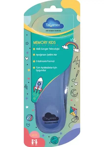Çocuklar İçin Tabanex Memory Comfort ve Walter White Ortopedik Tabanlık Karşılaştırması 1