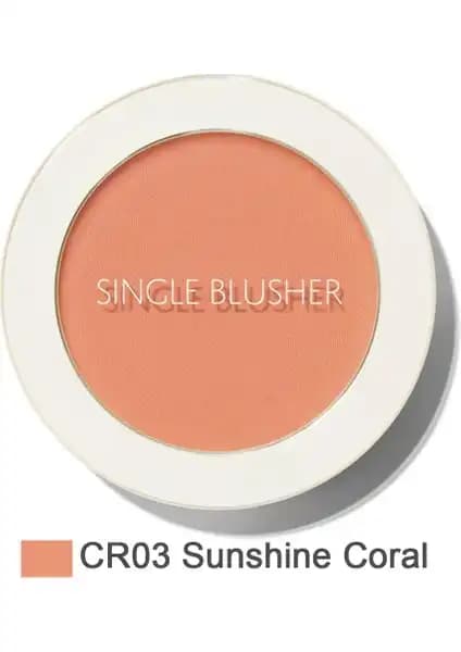 Cream Co. Allık Ruj Göz Farı Glow Tint ve The Saem Single Blusher Karşılaştırması 2