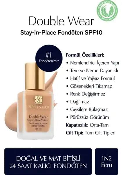 Estee Lauder Double Wear Fondöten Karşılaştırması: Kalıcılık ve Yapı Analizi