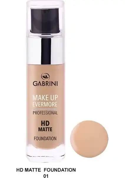 Gabrini HD Matte Fondöten ve Gabrini Professional HD Matte Foundation 04 Karşılaştırması