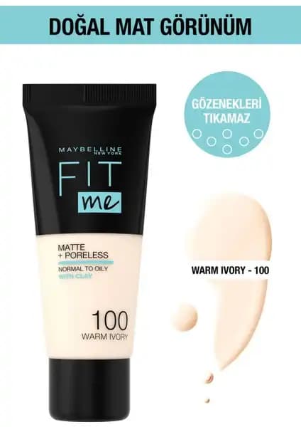 L'Oréal Infaillible 24H Matte Cover ve Maybelline Fit Me Matte+Poreless Karşılaştırması 2