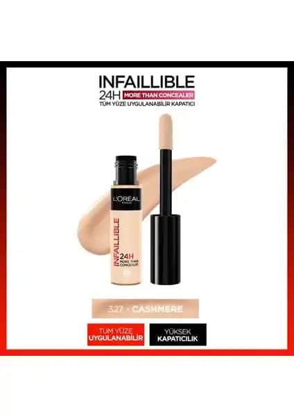 L'Oréal Infaillible ve Flormar Stay Perfect Kapatıcı Karşılaştırması
