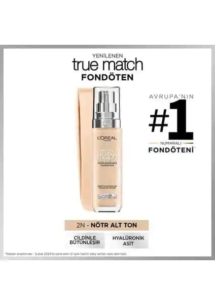 L'Oréal Paris True Match Fondöten Karşılaştırması: Bakım Yapan ve Serum Formülünün Özellikleri