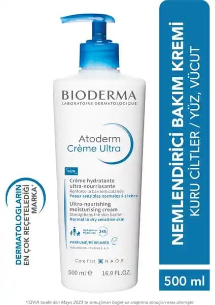 Bioderma Atoderm Cream Ultra: Kuru ve Hassas Ciltler İçin İdeal Nemlendirici Ürün