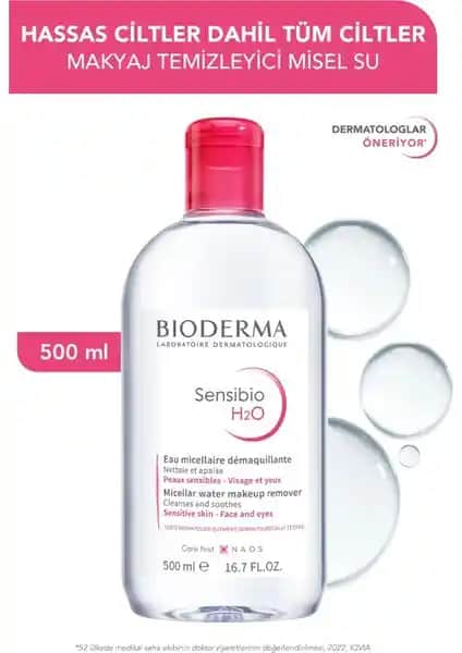 Bioderma Sensibio H2O ile Hassas Ciltler İçin Etkili Makyaj Temizleme Çözümü