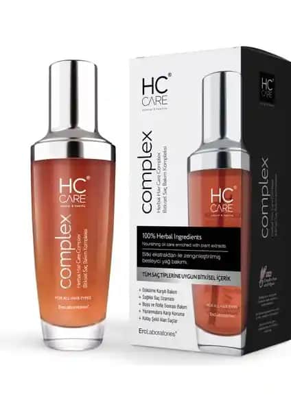 HC Care Complex Bitkisel Saç Bakım Kompleksi: Doğal Formülü ile Saçınızı Güçlendirin