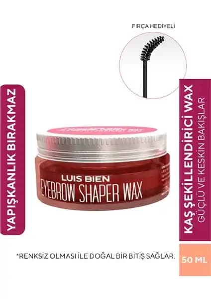 Luis Bien Kaş Şekillendirici Wax: Kaşlarınızı Mükemmel Şekilde Sabitleyin