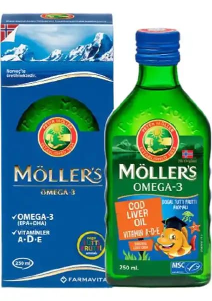 Möller's Tutti Frutti Omega-3 Balık Yağı: Sağlık ve Lezzet Bir Arada