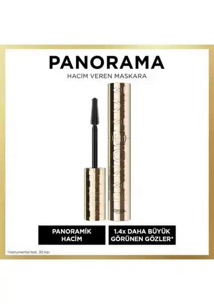 Panorama Hacim Veren Maskara ile Daha Büyük ve Belirgin Gözler Elde Edin