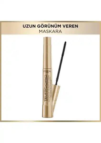 Telescopic Siyah Uzun Görünüm Veren Maskara: Özellikleri ve Kullanıcı Deneyimleri ve İncelemesi