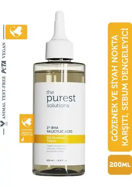 The Purest Solutions: Yağlı Ve Karma Ciltler için Etkili Salisilik Asit Tonik Çözümü