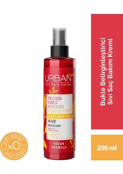 URBAN Care Hibiscus & Shea Butter: Kıvırcık Saçlar İçin Besleyici Bakım Kremi