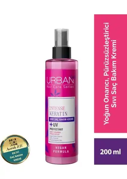 URBAN Care Intense Keratin Sıvı Saç Bakım Kremi ile Sağlıklı Saçlar Elde Edin