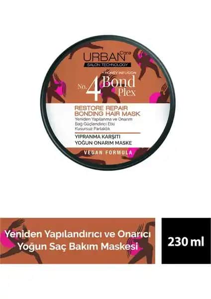 Urban Care No.4 Bond Plex Yoğun Onarım Maskesi ile Saçlarınızdaki Yıpranmayı Önleyin