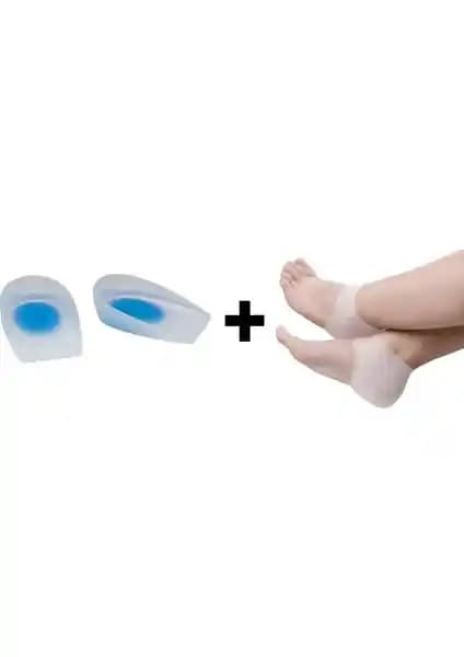 Atachair %100 Silikon Topukluk ve Çorap Seti Ayak Sağlığı ve Konforu Sağlar