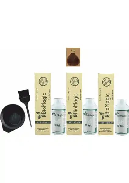 BioMagic Amonyaksız Organik Keratin Argan Yağlı Saç Boyası Doğal ve Güvenilir Renk Seçeneği