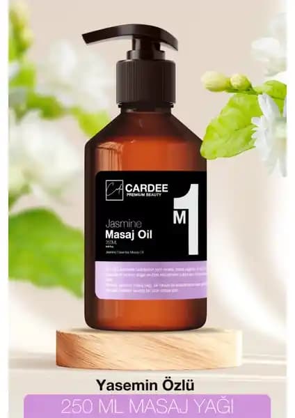 Cardee Zengin Yasemin Aromalı Aromaterapi ve Masaj Yağı ile Rahatlama ve Yenilenme Deneyimi