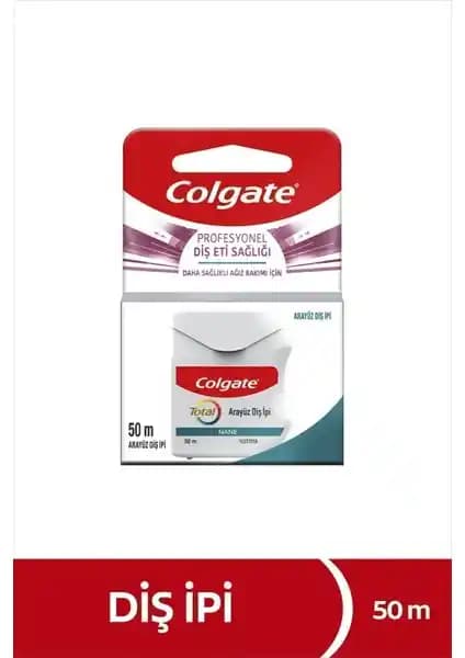 Colgate Total Profesyonel Diş Eti Sağlığı Arayüz Diş İpi ile Günlük Ağız Bakımınızı Güçlendirin