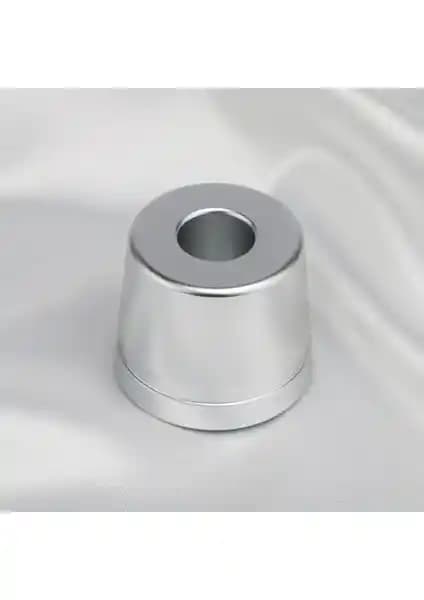 Danlu Parlak Gümüş Stand Haward Çift Kenarlı Emniyetli Tıraş Makinesi Erkek ve Kadınlar İçin