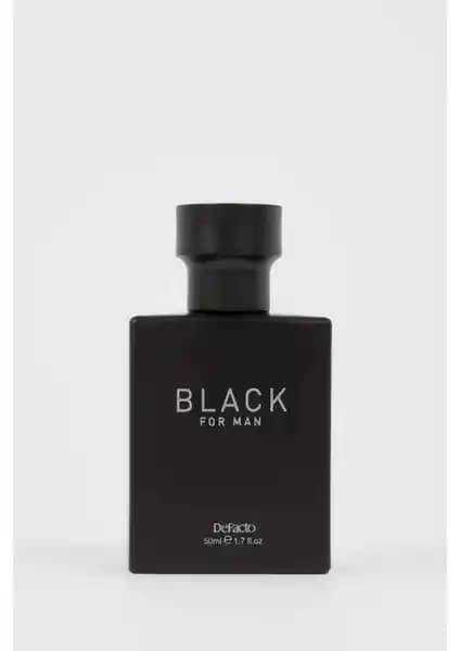 DeFacto Black Erkek Aromatik Parfüm: Odunsu ve Ferah Koku ile Şıklığınızı Tamamlayın
