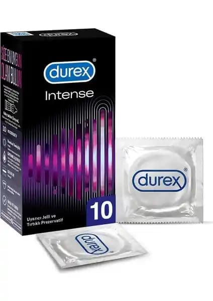 Durex Intense Prezervatif 10'lu: Yüksek Performans ve Yoğun Hissiyat Sunan Güvenli Seçenek